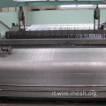 SS304 WEAVE Plain sottile maglia in acciaio inossidabile inossidabile